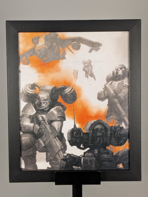 Tempestus Aquillons -  Upcycled Art (9.5x11.5)