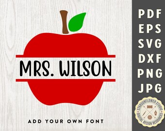 Download Split Apple Svg Etsy