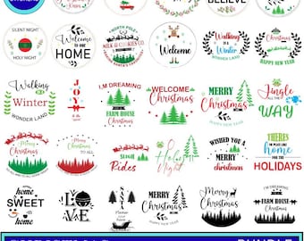 Christmas SVG Bundle, Christmas Shirt Svg, Merry Christmas Svg, Christmas Crew Svg, Christmas Tree Svg, Winter, Holiday, Funny Christmas PNG
