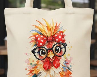 Crazy Chicken Digital Design 300 DPI  PNG