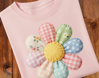 Calico Daisy Digital Design 300 DPI  PNG