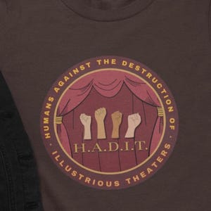 Nancy Drew Inspired T-Shirt: Final Scene H.A.D.I.T. Protest Tee