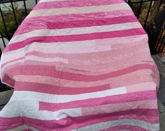 Quilted Throw. Generous Size.