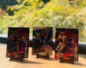 3Dプリントトレーディングカードディスプレイ 3/6パック 通常カードまたはグレーディング/マグネットケース用