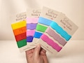 Wavy Waterproof Bands, Silicone Reusable Name Label for Bottles, Cups, Tumblers, Thermos, Water & Baby Bottle Labels,  Daycare and School