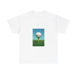 Golf Tee Unisex Cotton Shirt | Perfect Gift for Golf Lovers, Casual Wear, Golf Events, Birthday, Father&#39;s Day