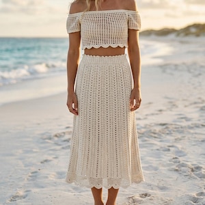 Two Piece Midi Dress - Etsy