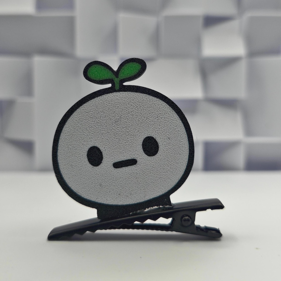 Sprout Pin Rave Ghost Rave Sprout Hair Clip – EDM Festival Accessory - Etsy