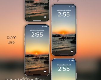 06 Dec 2025 Magical Sunrise Wallpapers – 4 Artistic Moods | iPhone, Samsung, iPad, Desktop (4K, HD)