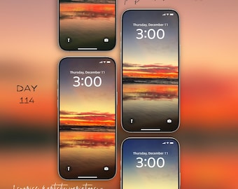 11 Dec 2025 Celestial Sunrise Wallpapers – 4 Artistic Moods | iPhone, Samsung, iPad, Desktop (4K, HD)