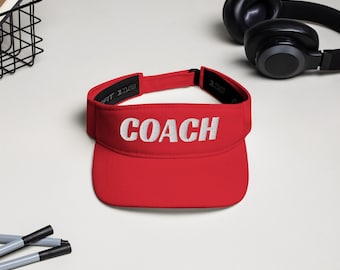Gorra unisex con visera y protección solar, ventilada, para entrenador deportivo