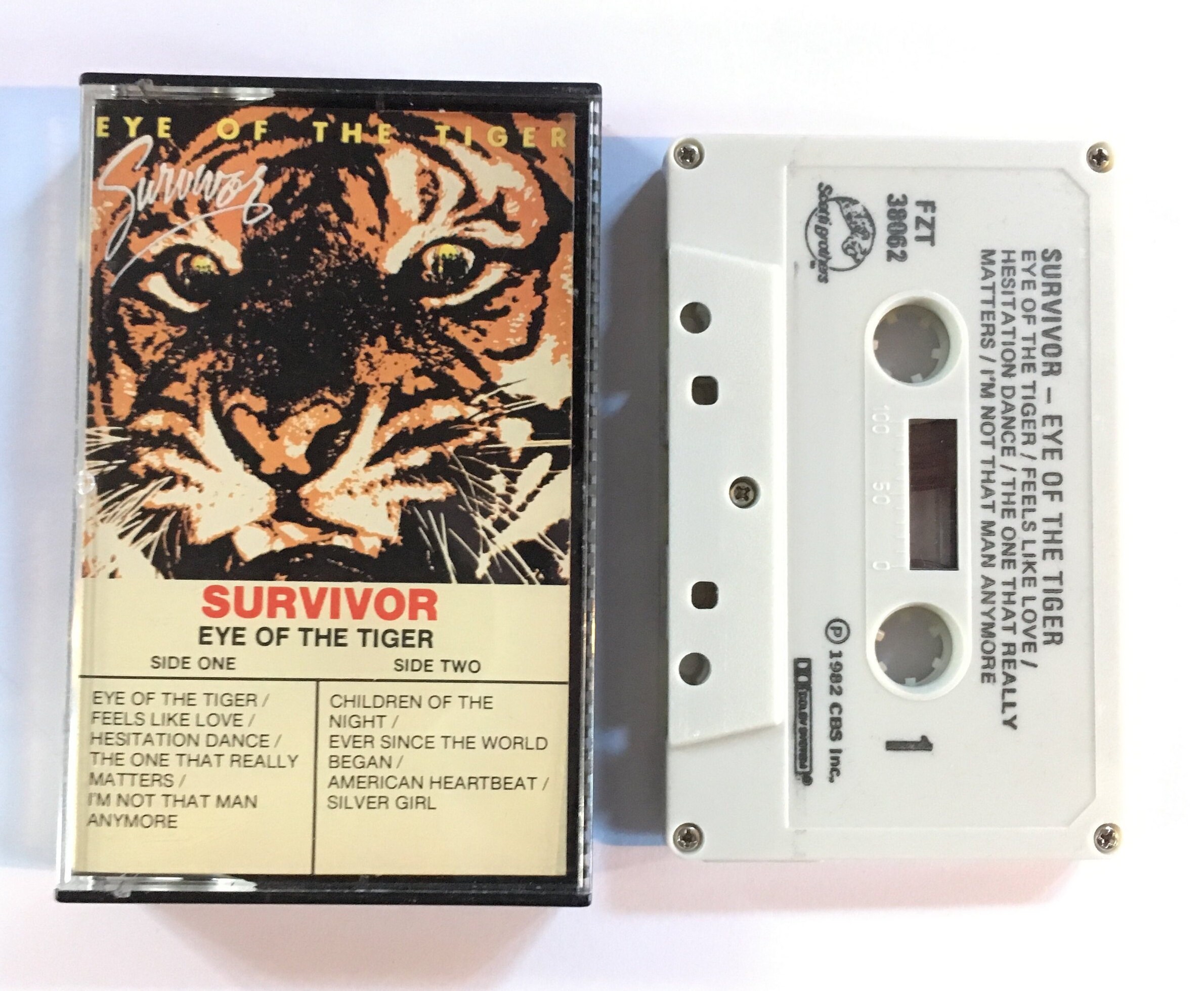 Survivor, Eye Of The Tiger, Cassette (Album)