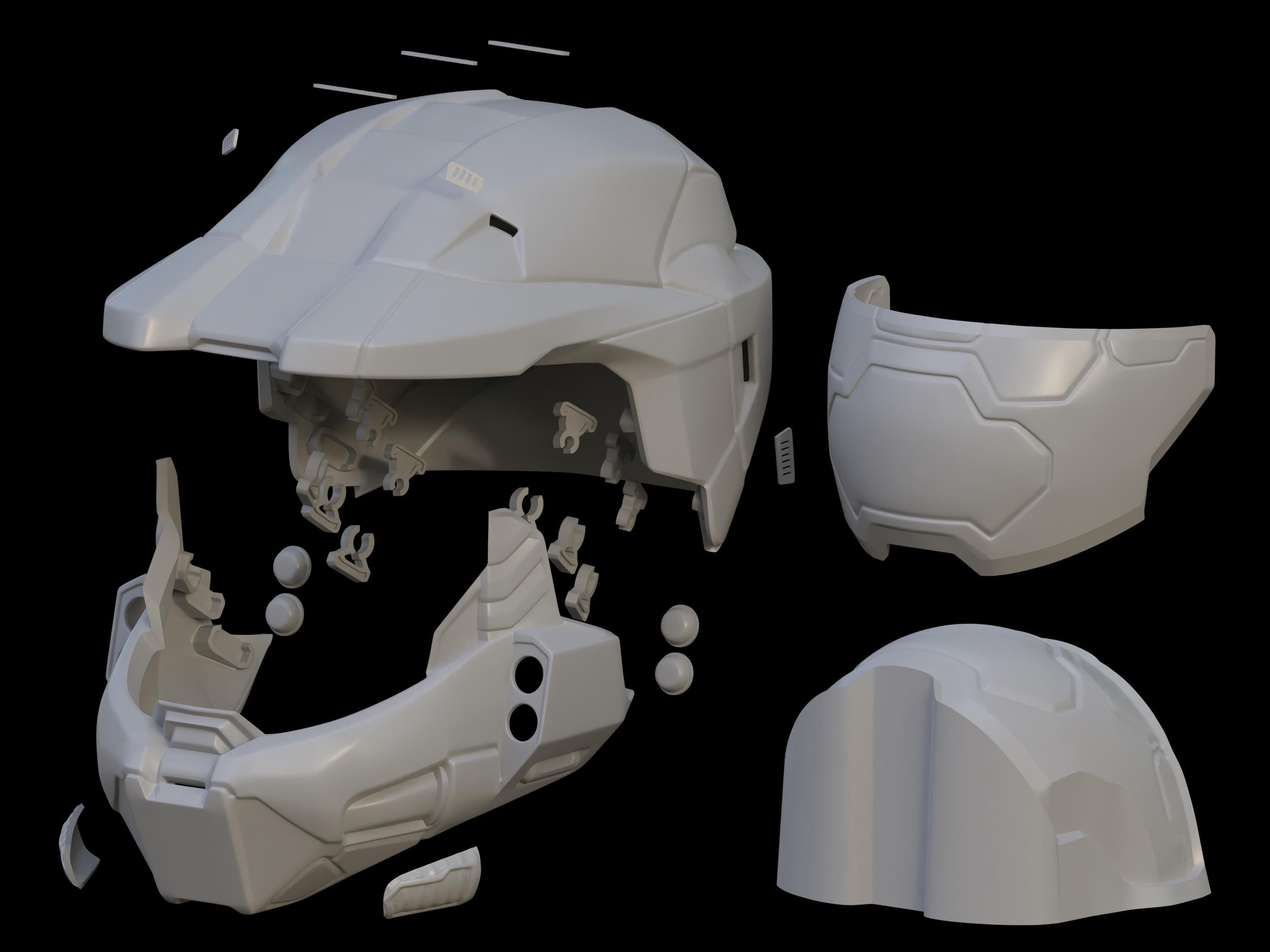 Halo 3 MK 6 Gen 1 3d Printed Master Chief Helmet - Etsy