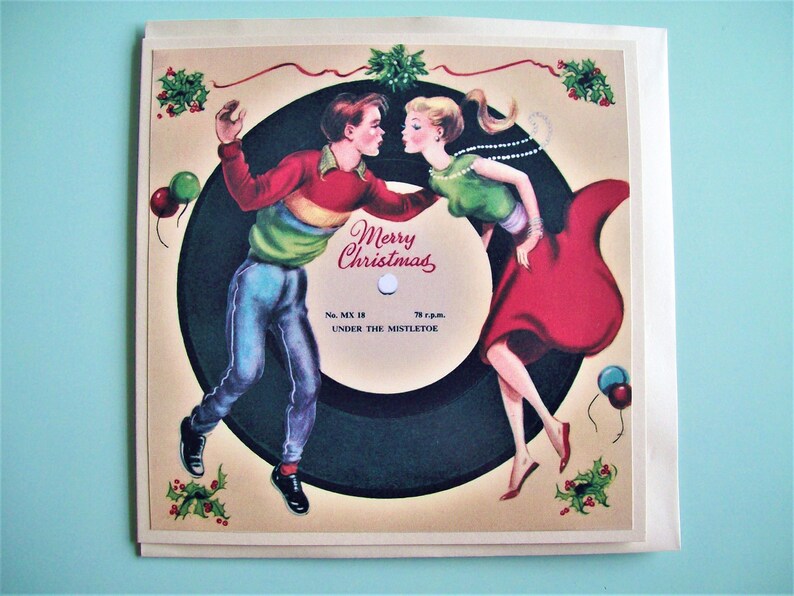 PRE XMAS SALE!! 3 x Vintage 1950s Christmas Cards