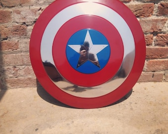 Captain America Metal Shield 18g Steel Prop Replica
