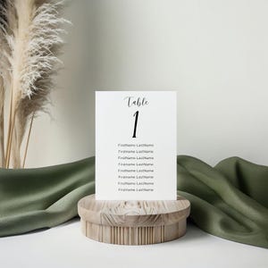 Hochzeit Tischzuordnung Vorlage | 13x18 | DIY bearbeitbarer digitaler Download | Ausdruckbares Hochzeitsschild