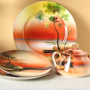Noritake Scenic China - Etsy