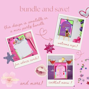 13 Going on 30 Birthday Invite, 30th Birthday Invitation, Thirty Flirty and Thriving, Digital Invite Canva, Thirty Birthday Invite image 2