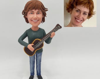 Guitarist Figurine – Music Lover Collectible Doll