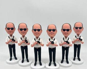 Custom Photographer Bobblehead Personalized Photography Lover Gift