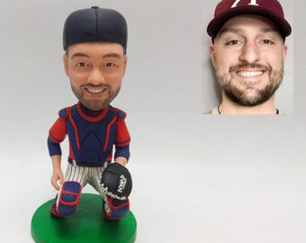 Ice Player Figurine – Custom Team Model