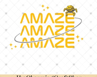 2026 Rocky Amaze Amaze Amaze File Digital Printable, Project Hail Mary Retro Sci-Fi Alien Quote PNG, Funny Space Humor Design
