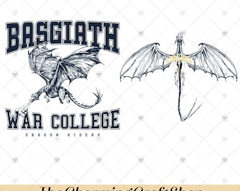 Quatrième aile fichier numérique imprimable, Basgiath College 2 faces PNG, quatrième aile PNG, Dragon Rider Png, PNG livresque, Basgiath War College