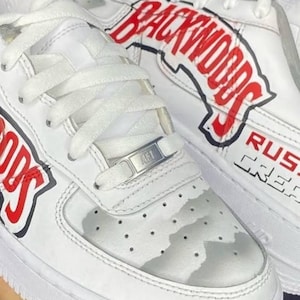 Nike Air Force 1 Custom Backwoods Sky Grey sneakers bild 2