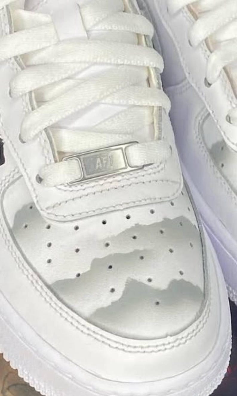 Nike Air Force 1 Custom Backwoods Sky Grey sneakers bild 4