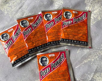 Polvos especiales marca Parachute (3 g) – Anti-acné - Set de 5 bolsas de 3 g