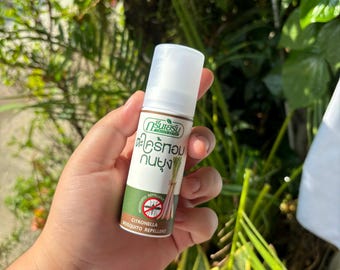 Green Herb Citronella Mosquito Repellent Spray (50ml) – Natural Plant - Based Formula