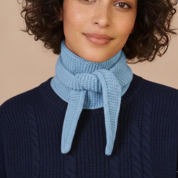 Sophie Scarf Knit Pattern, Easy knitting Scarf for beginners, DIY Written Tutorial, PDF Instruction in English