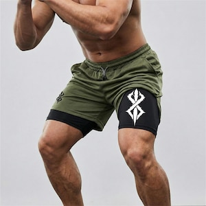 Short de compression pour homme, idéal pour la salle de sport et la course | Short de sport à séchage rapide