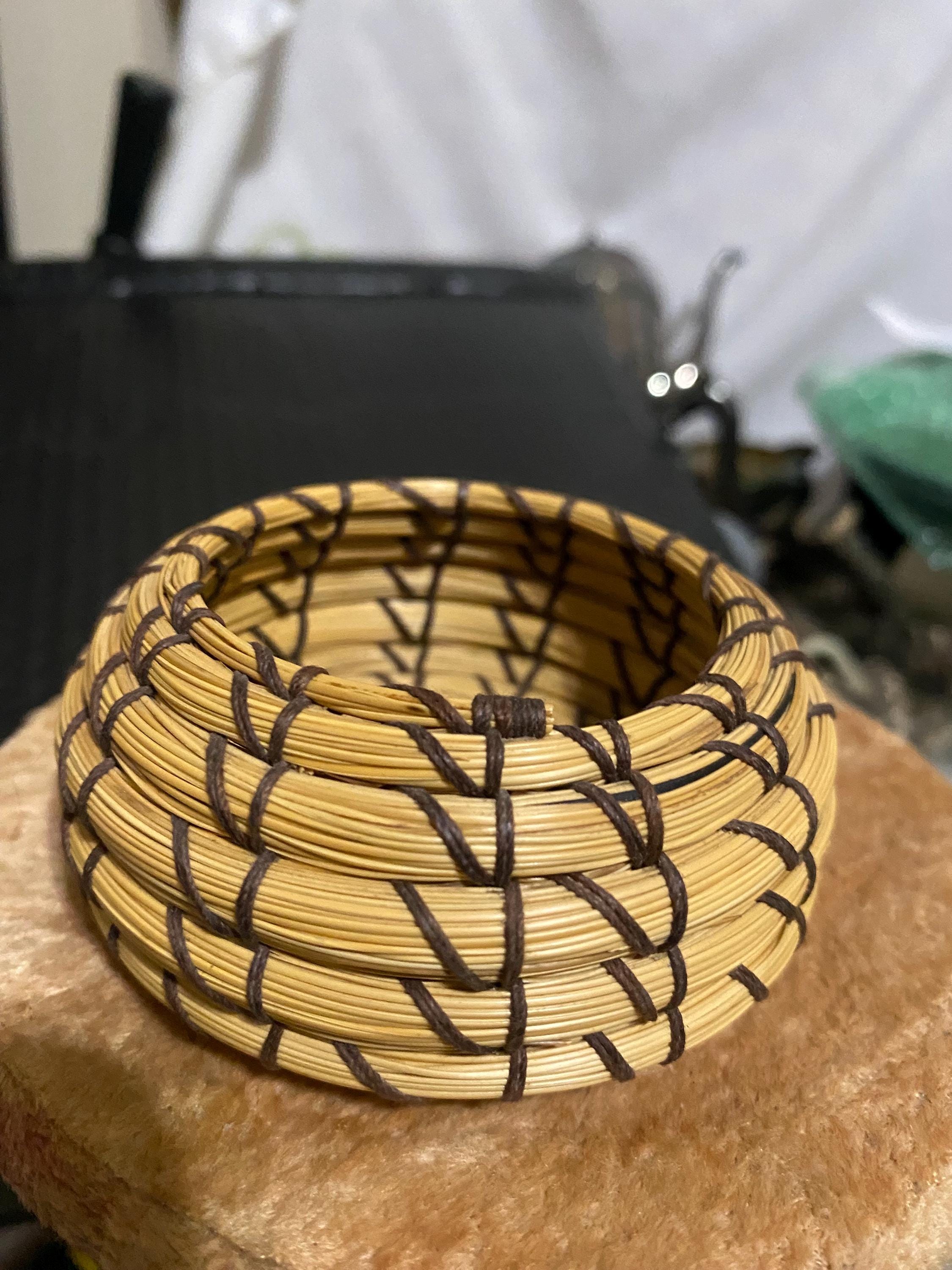 Vintage Choctaw Indian Basket - Etsy