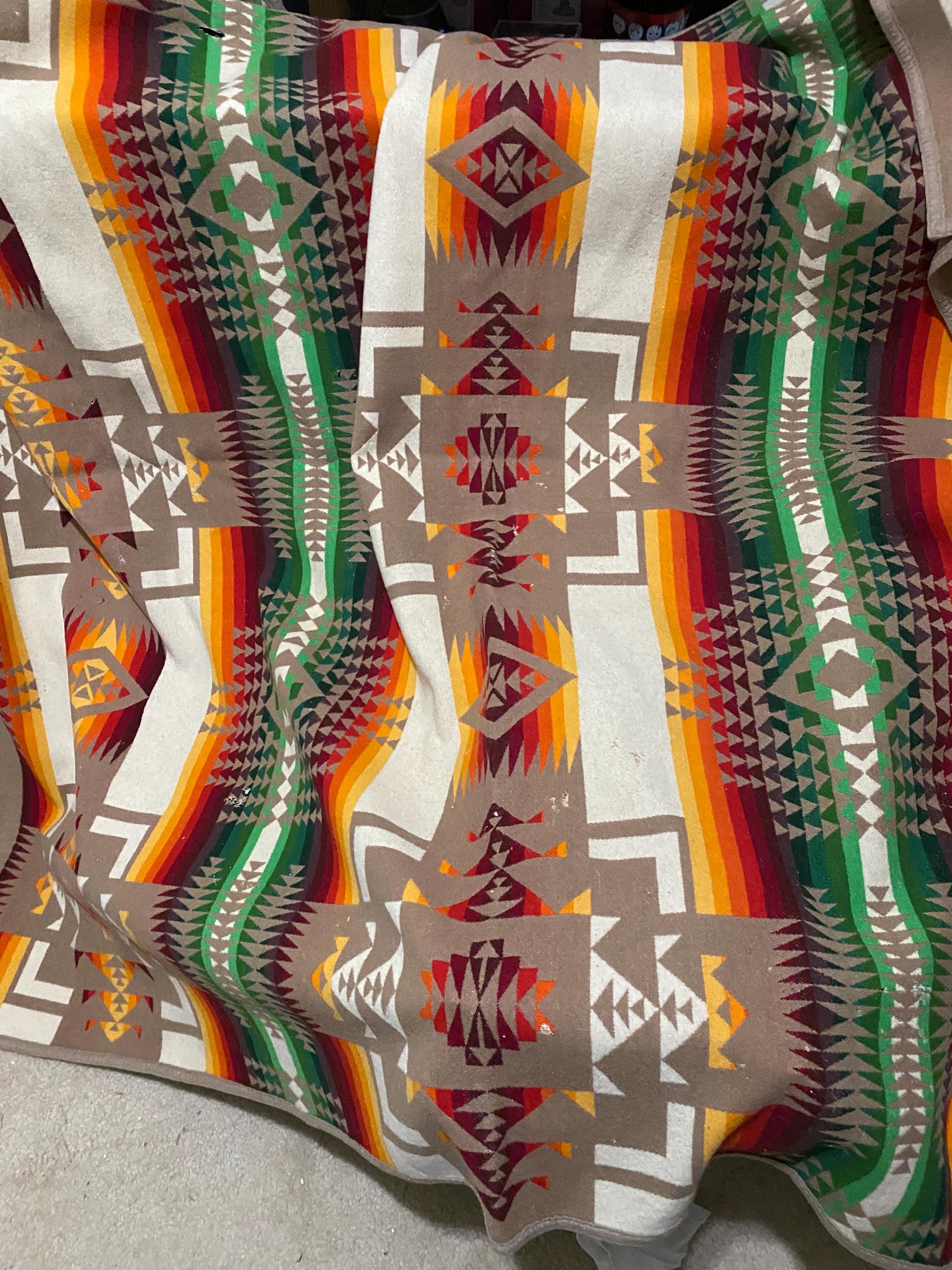 Vintage Pendleton Beaver State Blanket - Etsy