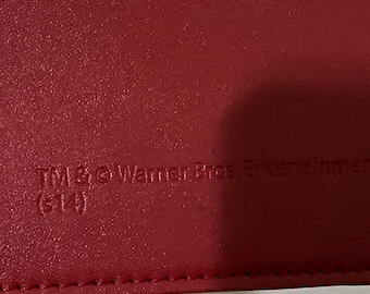 Bolso bandolera rojo de Harry Potter de 9 3/4 pulgadas