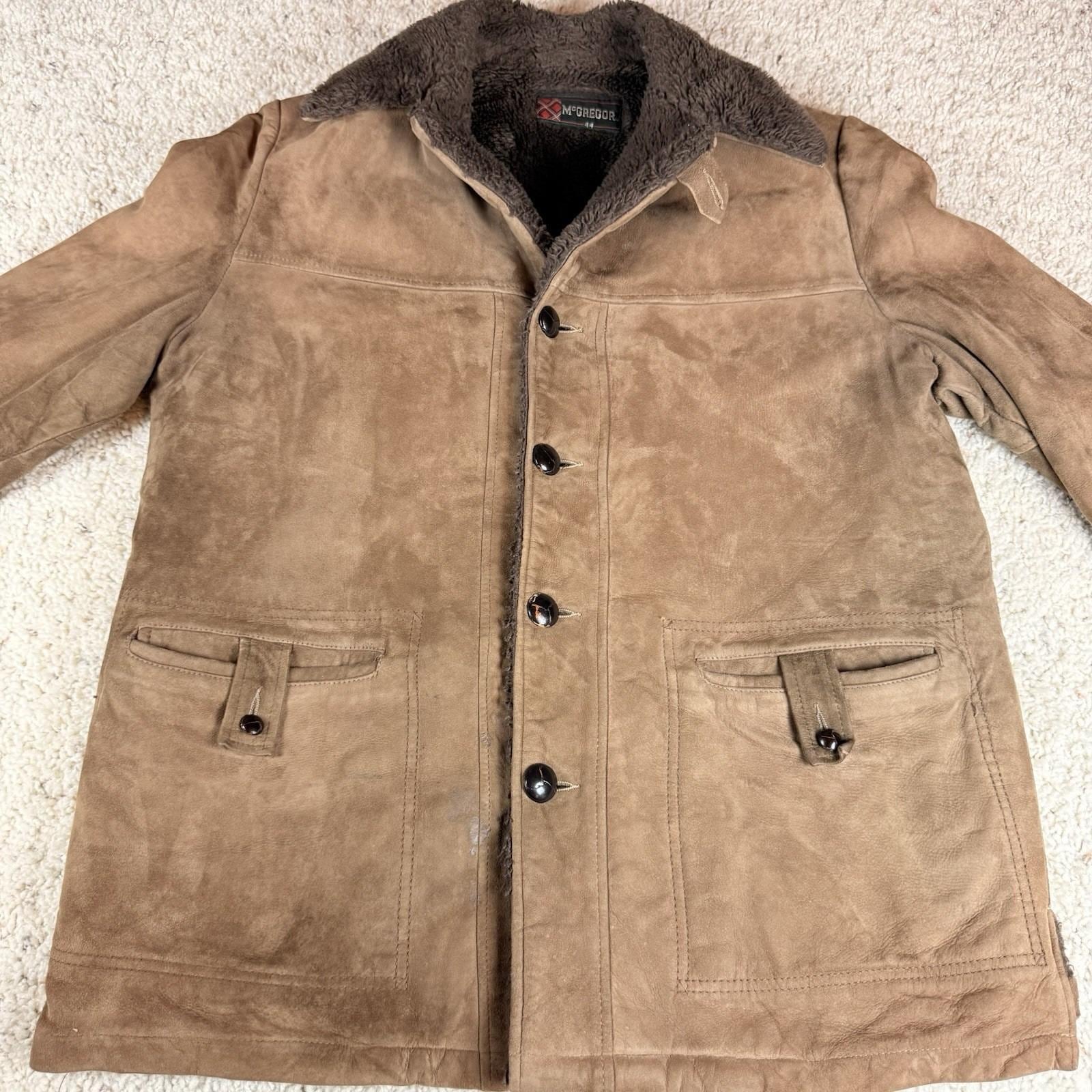 ジャケット・アウター McGREGOR SUEDE LEATHER PANEL KNIT JACKET ジャケット・アウター McGREGOR SUEDE LEATHER PANEL KNIT JACKET