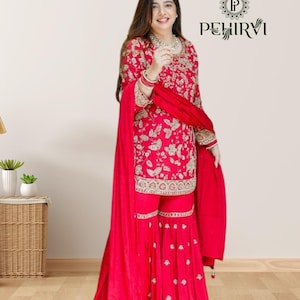 Readymade Salwar Kameez For Women, Salwar Suits, Kurta Palazzo Dress, Sequence Salwar Suit, Pakistani Eid Suits, Indian Wedding Suit, Kurtis