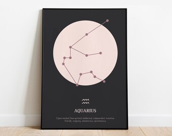 Impresión del signo zodiacal
