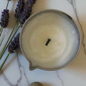 Massage Candle with Essential Oils, Melts to Warm Body Massage Oil, Romantic Spa Gift, Self Care Candle