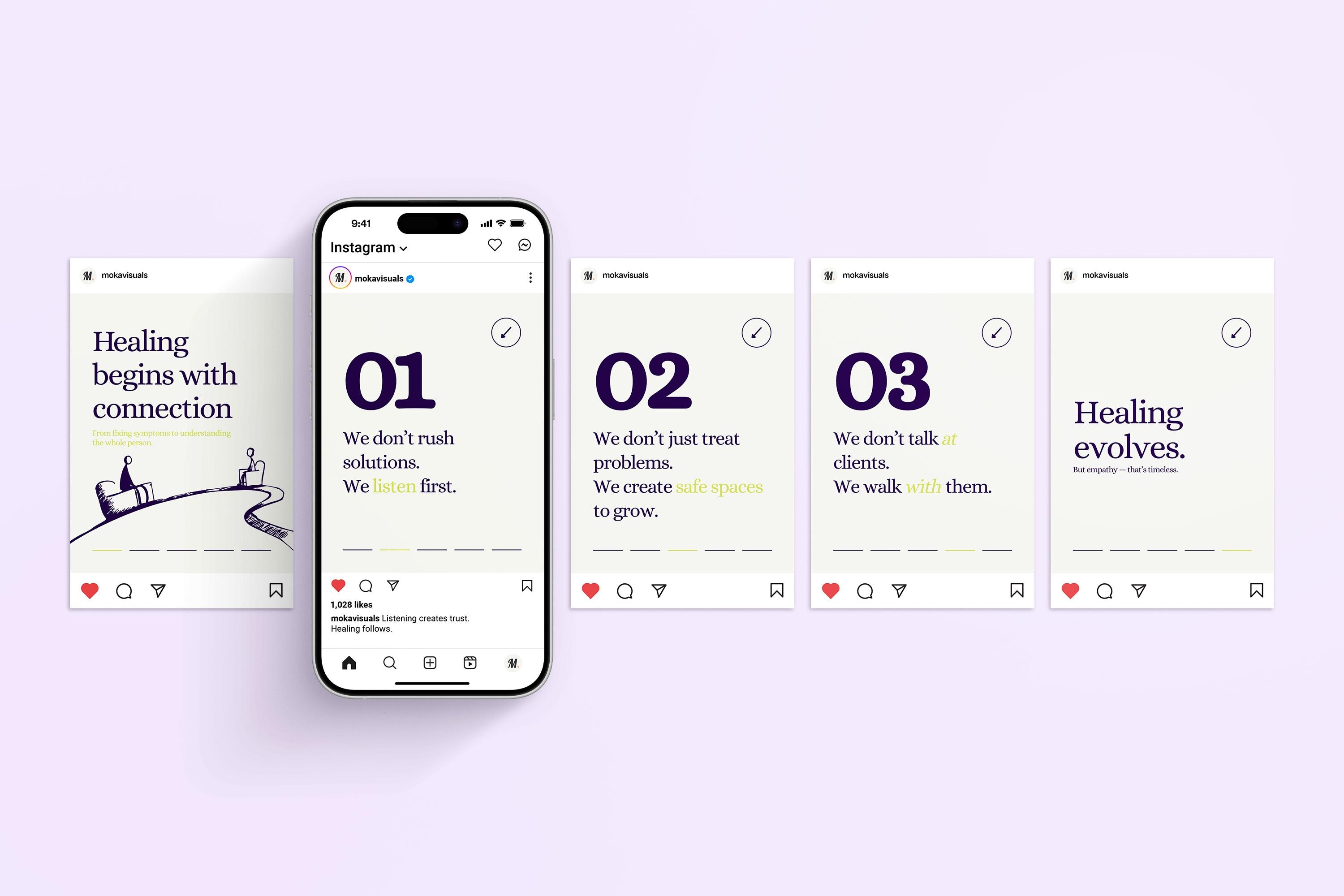 Psychologist Instagram Carousel Templates | Canva Posts for ...