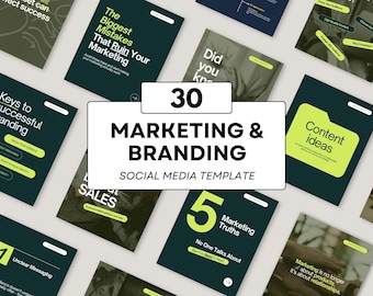 Canva Marketing & Branding Templates | Instagram and LinkedIn Carousel Posts for Coaches, Creators, Entrepreneurs