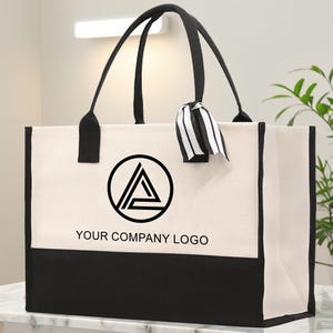 Anpassad logotyp i canvas | Företagspresent