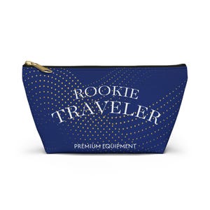 Pochette pour accessoires de voyage, Sac de voyage pour débutants, Essentiel de voyage, Organiseur avec fond en T, Cadeau de voyage