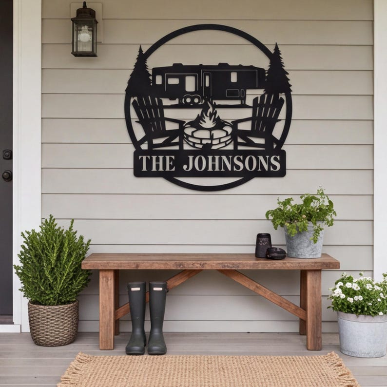 Custom Metal Garden Decor, Outdoor Decor and Yard Art for Outdoor Wall