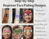 Beginner Face Painting Designs | Step-by-Step Face Paint Guide | Easy Face Paint for Kids | Face Painting PDF Download