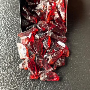 100 PCS~Natural Garnet-Size-10-14MM-Genuine Garnet Gemstone Rough, Healing Crystal Garnet Gemstone, Untreated Red Garnet-Loose Raw Stone