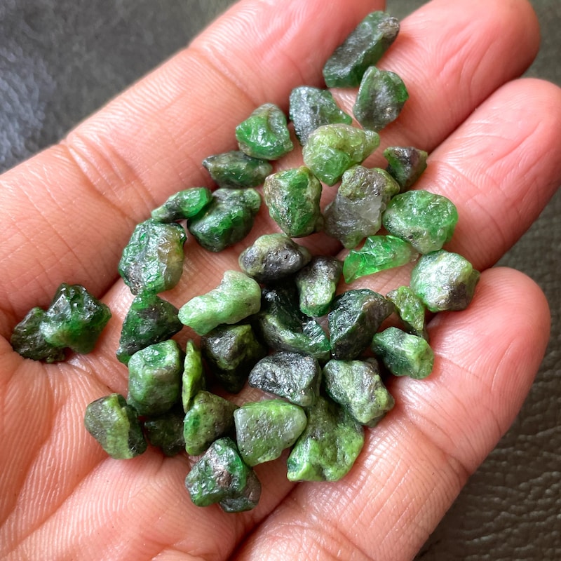 Tsavorite Tsavorite Garnet - Etsy