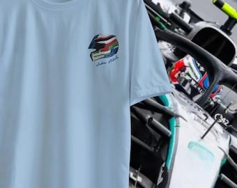 Antonelli 2025 Helmet Embroidered T-Shirt, Formula 1 Racing Tee