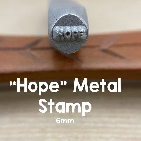 Metallstempel Hope, 6mm